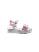 Sandalo da bimba con glitter