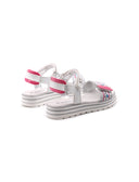 Sandalo da bimba con glitter