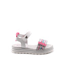 Sandalo da bimba con glitter