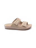 Ciabatta a doppia fascia con velcro