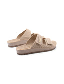 Ciabatta a doppia fascia con velcro