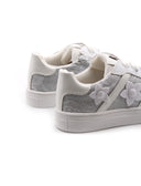 Sneaker da bimba con zip laterale