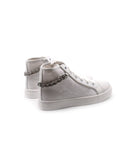 Sneaker alta da bimba con catena e zip