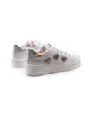 Sneaker gioiello da bimba con zip