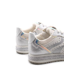 Sneaker platform con glitter da bimba