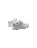 Sneaker con fiori con strass da bimba