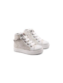 Sneaker macramè con catena da bimba