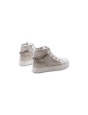 Sneaker macramè con catena da bimba