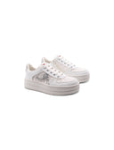 Sneaker macramè con dettaglio glitter