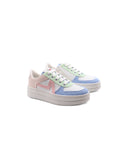 Sneaker platform multicolor da bimba