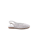 Ballerina slingback intrecciata bimba