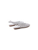Ballerina slingback intrecciata bimba
