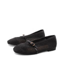 Ballerina mary jane a mandorla da donna
