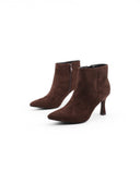 Ankle boot con tacco a rocchetto