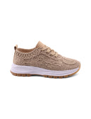 Sneaker in macramè da donna