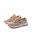 Sneaker traforata multicolor da donna