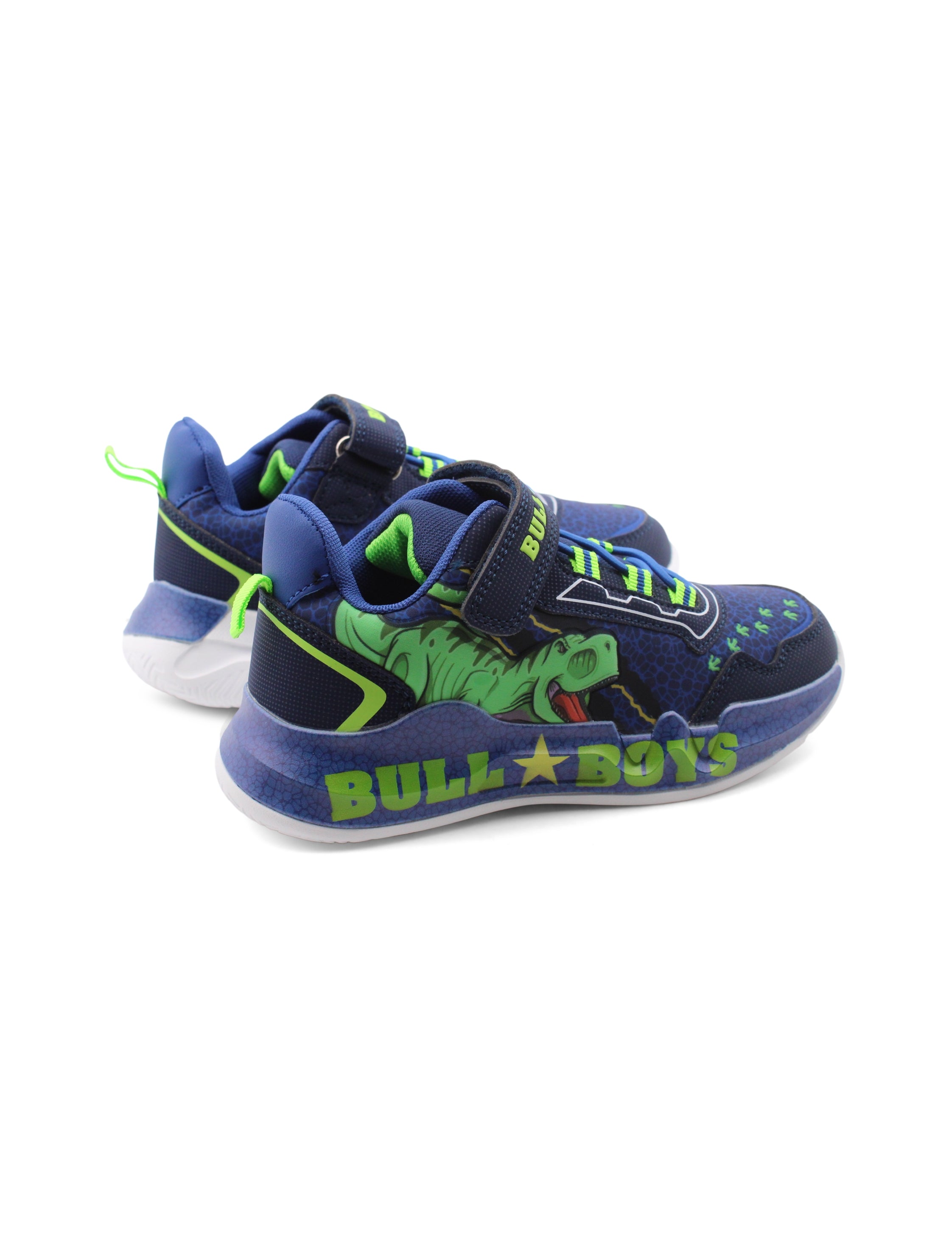 Sneaker Bambino con Luci Bull Boys T-Rex Verde Palude - DNAL3396AS42 Sneaker Bambino con Luci Bull Boys T-Rex Verde Palude - DNAL3396AS42