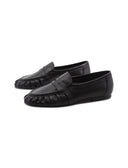 Alexia mocassino nero in pelle da donna