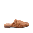 Sabot in pelle intrecciata da donna