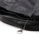 Borsa nera a spalla da donna