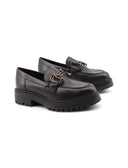 Mocassino chunky con morsetto da donna