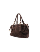 Asia borsa a mano scamosciata da donna