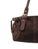 Asia borsa a mano scamosciata da donna