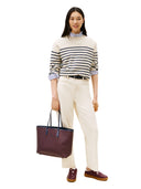 Monoplay Leather Tote borsa da donna