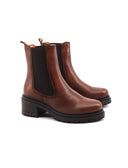 Chelsea combat in pelle da donna