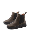 Chelsea platform in pelle da donna