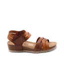 Sandalo in pelle da donna