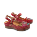 Sabot con zeppa da donna