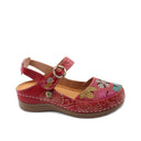 Sabot con zeppa da donna