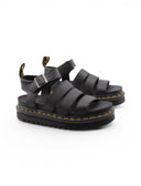 Blaire sandalo nero platform da donna