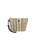 Pochette con intreccio da donna