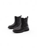 Stivaletto nero con zip da bimba