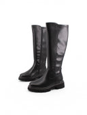 Biker boots al ginocchio da donna