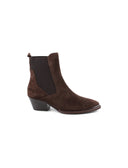 Stivaletto texano scamosciato da donna