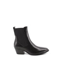 Stivaletto texano nero da donna