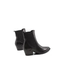 Stivaletto texano nero da donna