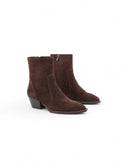 Stivaletto texano scamosciato da donna