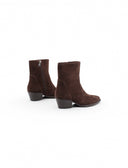 Stivaletto texano scamosciato da donna