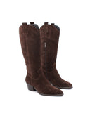 Stivale texano scamosciato da donna