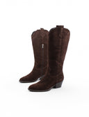 Stivale texano scamosciato da donna
