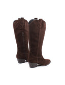 Stivale texano scamosciato da donna