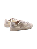 C-1342 SRA sneaker metallizzata donna