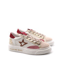 Sneaker in vera pelle da donna