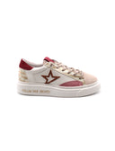 Sneaker in vera pelle da donna