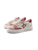 Sneaker in vera pelle da donna
