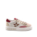 Sneaker in vera pelle da donna